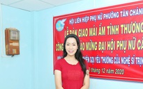 NSƯT Trịnh Kim Chi gấp rút trao nhà tình thương đón năm mới