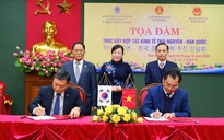 Thái Nguyên ký kết thúc đẩy hợp tác kinh tế với Hàn Quốc