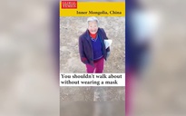 Trung Quốc: Thiết bị không người lái tuần tra đường phố, bắt kẻ trốn chui