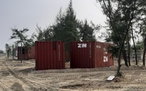 Nhà nghỉ container lấn rừng phòng hộ