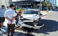 Tai nạn liên hoàn tại biển Đà Nẵng, 4 người thoát chết trong gang tấc