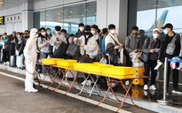 Gần 1.800 công dân từ Hàn Quốc về sân bay Vân Đồn được cách ly