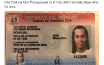 Ronaldinho bị bắt ở Paraguay vì dùng hộ chiếu giả