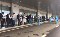 Chuyến bay chở 240 chuyên gia công ty LG của Hàn Quốc hạ cánh sân bay Vân Đồn