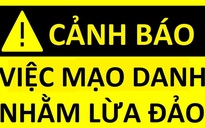 Mạo danh Bộ Giáo dục và Đào tạo để lừa đảo