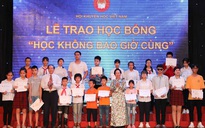 Trao 144 học bổng "Học không bao giờ cùng"