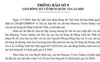 Trước trận gặp SLNA, Hồng Lĩnh Hà Tĩnh choáng váng vì VPF treo giò ngoại binh