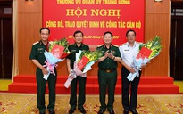 Đại tướng Ngô Xuân Lịch trao Quyết định bổ nhiệm 3 Thứ trưởng Bộ Quốc phòng