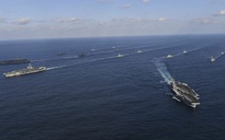 Hải quân Mỹ tập trận ở biển Đông, tàu Trung Quốc theo sát