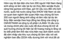 CMVietnam lên tiếng về việc công nhân mắc Covid-19 ở châu Phi cầu cứu mong về nước