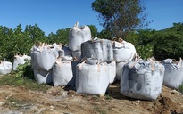 Đã rõ 60 tấn chất thải "lạ" mang từ Ninh Bình vào Thanh Hóa đổ là chất gì?