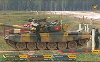 Tuyển xe tăng Việt Nam vào bán kết Army Games 2020