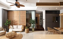 Căn hộ ấn tượng với nội thất từ mây tre