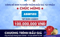 Tập đoàn Asanzo chiến thắng trong chương trình đấu giá Áo đấu và Huy chương vàng ủng hộ phòng, chống dịch Covid-19