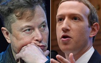 Hai tỉ phú công nghệ Elon Musk và Mark Zuckerberg ghét nhau ra mặt