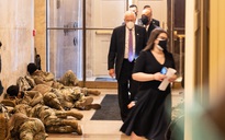 Mỹ: Vệ binh Quốc gia ngủ la liệt tại điện Capitol