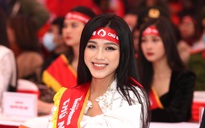 Hoa hậu Đỗ Thị Hà cùng hai Á hậu rạng rỡ tại ngày hội hiến máu Chủ nhật Đỏ