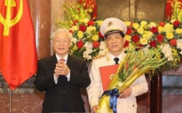 Thứ trưởng Bộ Công an Nguyễn Văn Sơn được thăng quân hàm Thượng tướng