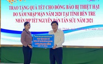 TP HCM tặng 1 tỉ đồng cho người dân bị hạn, mặn ở tỉnh Bến Tre