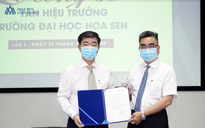 PGS-TS Nguyễn Ngọc Điện rời ghế Hiệu trưởng Trường ĐH Hoa Sen