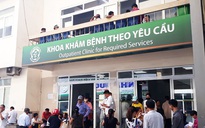 Bệnh viện Bạch Mai bị "tuýt còi" việc tăng giá khám, chữa bệnh theo yêu cầu