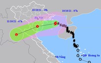 Bão số 7 suy yếu thành áp thấp nhiệt đới đổ bộ vào Hải Phòng-Thanh Hóa