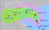 Bão số 7 giật cấp 11 hướng vào Nam đồng bằng Bắc Bộ - Bắc Trung Bộ