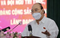 Lần đầu tiên, Chủ tịch nước Nguyễn Xuân Phúc tiếp xúc cử tri 3 quận trung tâm TP HCM