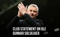 HLV Ole Gunnar Solskjaer chính thức rời Man United