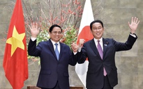 Thủ tướng Nhật Bản Kishida Fumio đón Thủ tướng Phạm Minh Chính