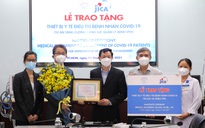 JICA hỗ trợ thiết bị điều trị Covid-19 cho Bệnh viện Chợ Rẫy