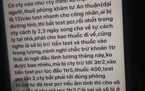 Thông tin mới nhất vụ trừ tiền test Covid-19 ở Bình Dương với giá "cắt cổ"