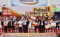 Thái Sơn Nam bảo vệ thành công "ngôi vương" Giải Futsal VĐQG 2021