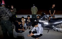 Đêm khuya, Phó Giám đốc Công an Bình Định đến hiện trường chỉ đạo vây bắt nhóm đua xe trái phép
