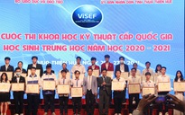 Cuộc thi Khoa học kỹ thuật cấp quốc gia: Dự án đoạt giải nhất trùng lặp với dự án đoạt giải trước đó