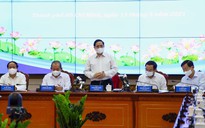 Thủ tướng Phạm Minh Chính làm việc với TP HCM