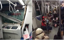 Malaysia: Hai đoàn tàu tông thẳng nhau trong đường hầm