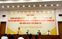 499 người trúng cử đại biểu Quốc hội khóa XV