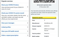 Thư từ Anh: Tung tăng với hộ chiếu vắc-xin