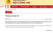 Khởi tố 1 nguyên phó tổng cục trưởng thuộc Bộ Công an