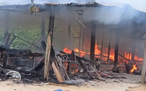 Cháy nhà, vợ chồng nữ giáo viên ở Quảng Nam tử vong