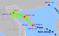 Áp thấp nhiệt đới khả năng mạnh lên thành bão giật cấp 10