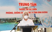 Bình Dương vừa ra mắt trung tâm tác chiến phòng, chống dịch Covid-19