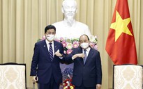 Chủ tịch nước Nguyễn Xuân Phúc tiếp Bộ trưởng Quốc phòng Nhật Bản