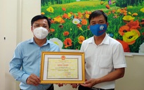 UBND TP Cần Thơ và Cảnh sát biển khen thưởng Báo Người Lao Động