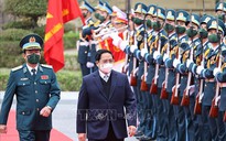 Thủ tướng kiểm tra công tác ứng trực sẵn sàng chiến đấu của Quân chủng Phòng không-Không quân