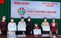 "Tình thương cho em" đến với trẻ mồ côi vì Covid-19 ở Hóc Môn