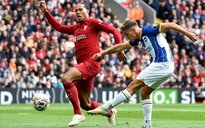 Thảm họa hàng thủ, Liverpool chia điểm Brighton trên sân nhà