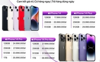 Giá iPhone 14 Series chính hãng giảm mạnh trong đợt đầu về Việt Nam