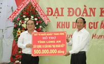 Phó Thủ tướng Lê Văn Thành dự ngày hội đại đoàn kết toàn dân tộc tại Long An